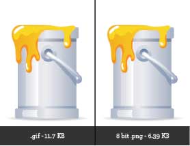 Ilustración formatos imágenes